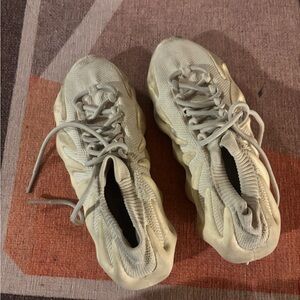 Adidas Yeezy Stylish Cream Sneakers